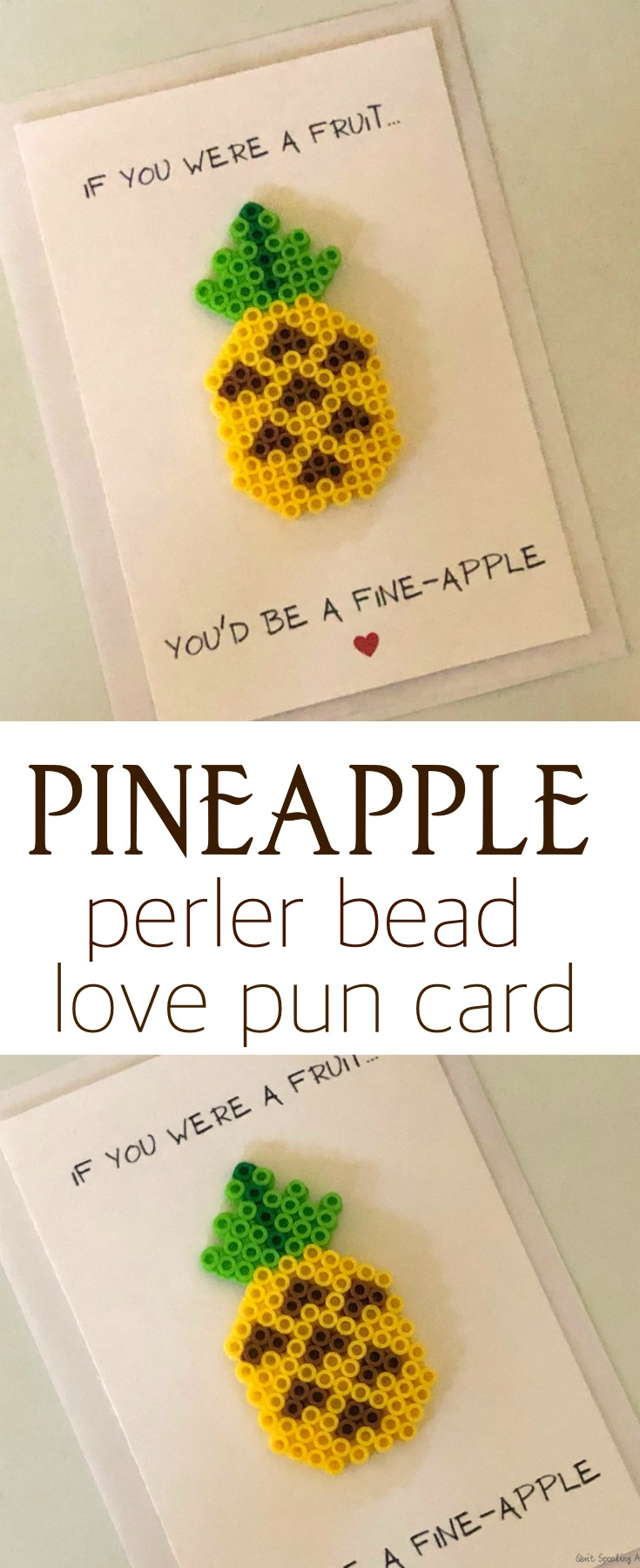 Pineapple Perler Bead Pattern - WardaKatriel