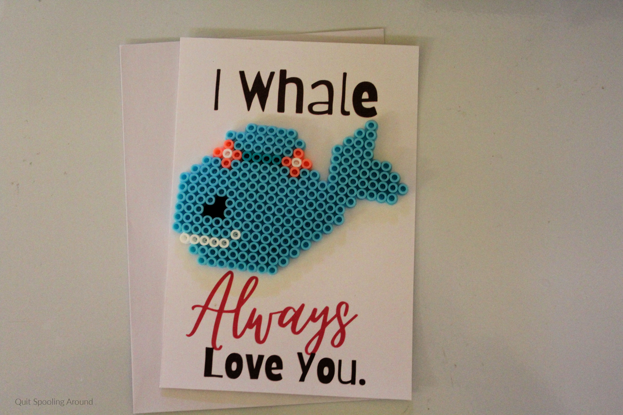 Whale Perler Bead