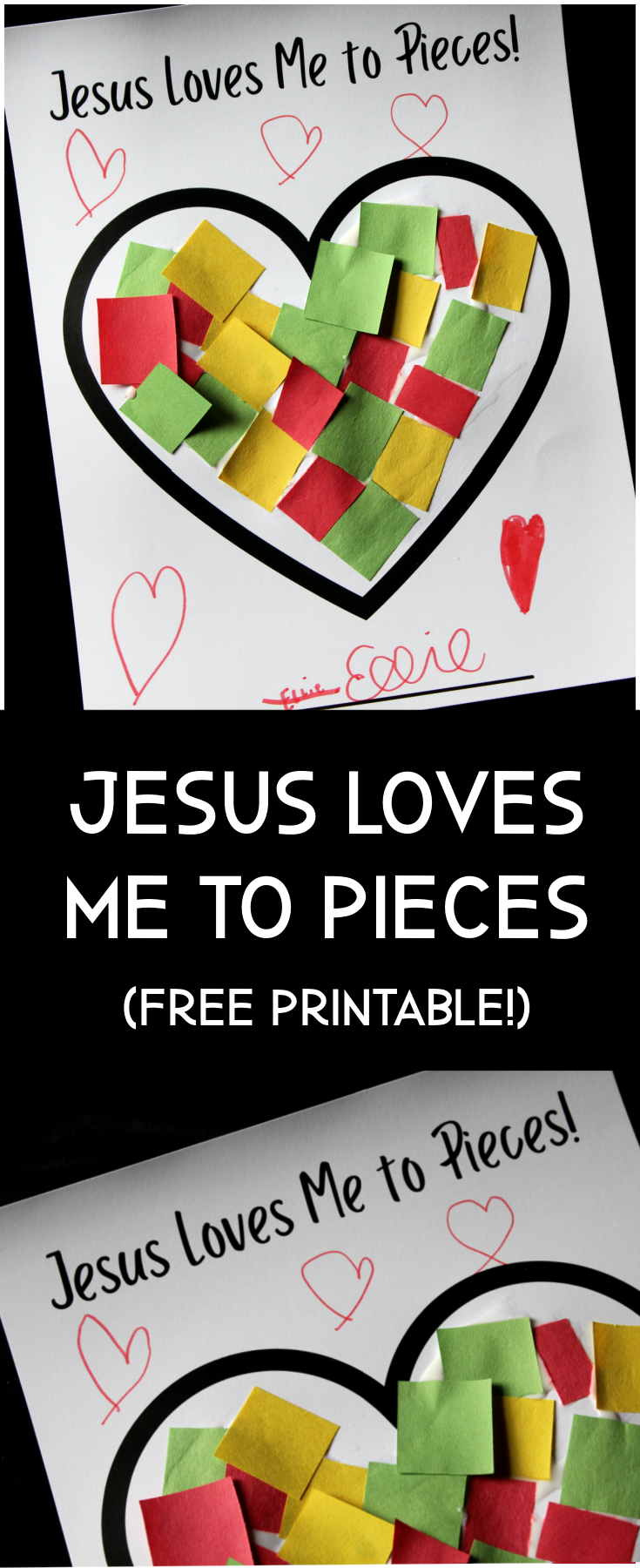 jesus loves me craft